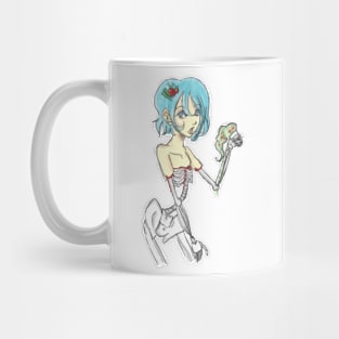 Enjoy Your Ice Cream Cute Zombie Mug